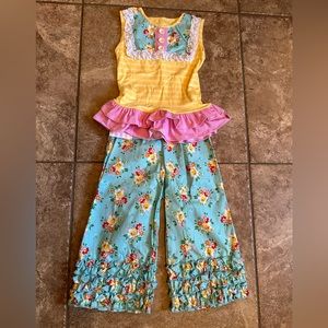 NWT Persnickety kids outfit size 3